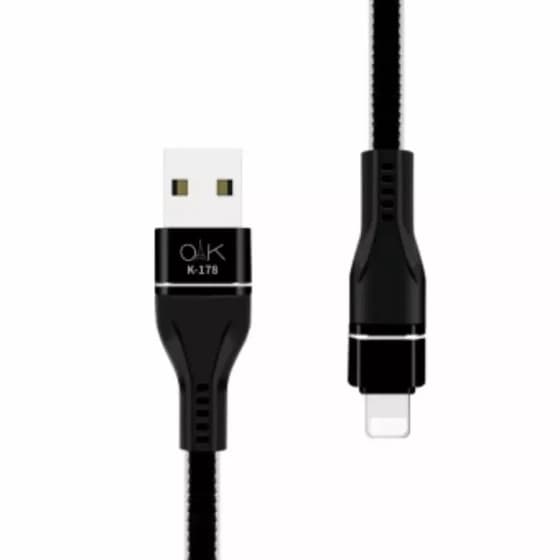 کابل USB به Lightning اوآک (Oak) مدل K-178