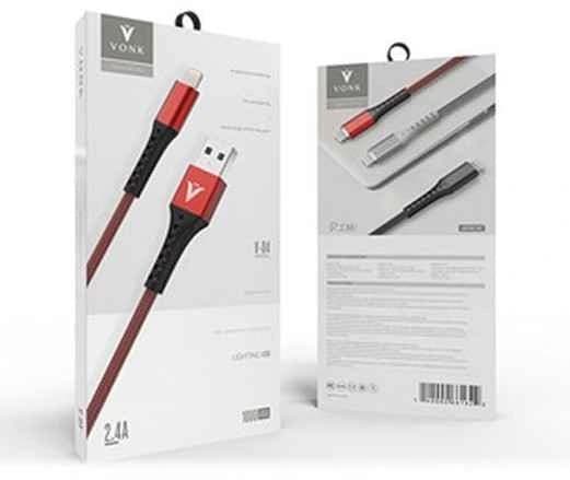 کابل شارژ Lightning ونک مدل V-04
