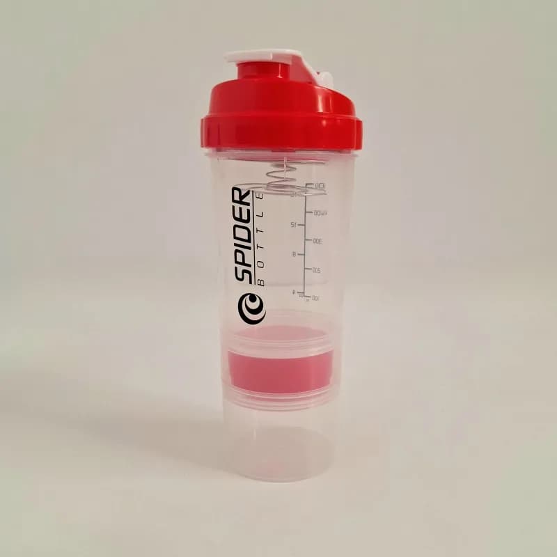 شیکر 3 تکه شفاف اورجینال SPIDER 500 میلی — تصویر ۵