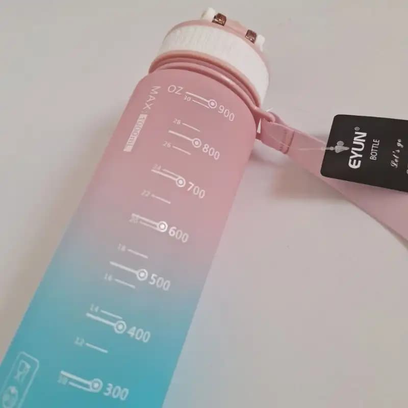 قمقمه اورجینال ورزشی EYUN دو حالته ضامن دار EY-998 — تصویر ۵