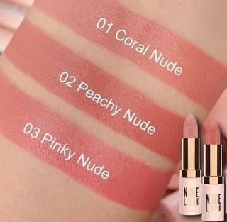 رژ لب جامد و مات گلدن رز Golden Rose شماره 3 رنگ Pinky Nude — تصویر ۳