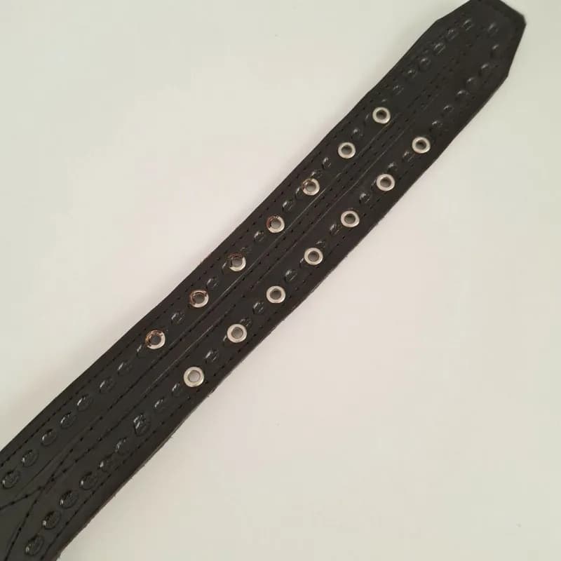 کمربند بدنسازی چرم طبیعی بالشتک دار کد KB-775 — تصویر ۵