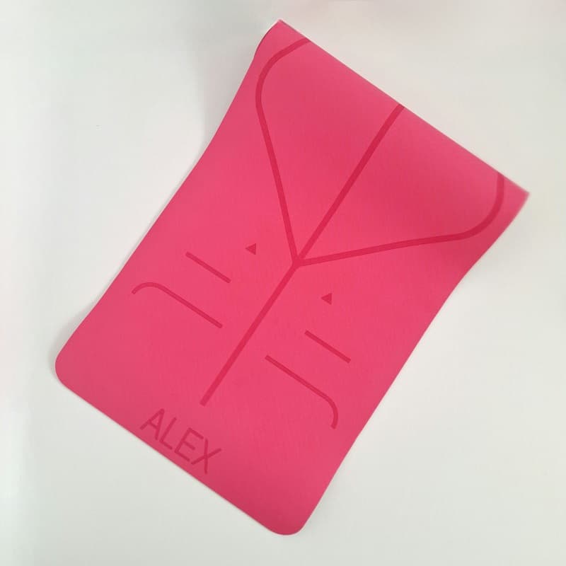 مت یوگا ALEX اورجینال ضخامت 6 میل+کیف حمل — تصویر ۸
