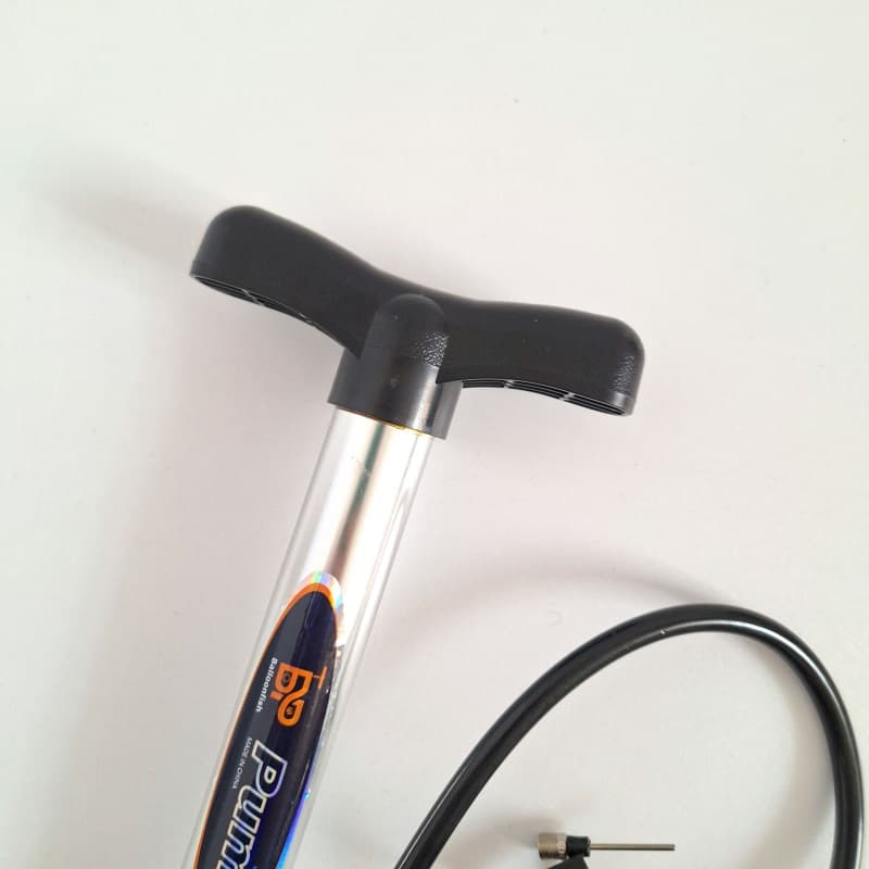 تلمبه باد استیل پایی وارداتی دارای سوزن TB-600 — تصویر ۵