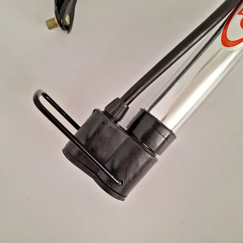 تلمبه باد استیل پایی وارداتی دارای سوزن TB-215 — تصویر ۲