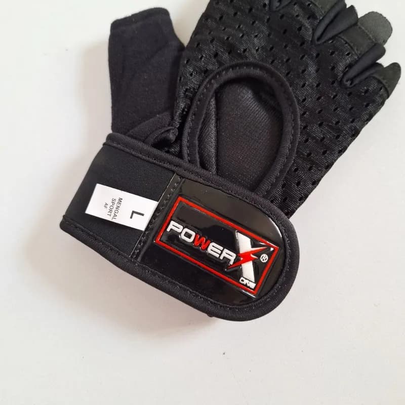 دستکش بدنسازی زنانه POWER X توری DP-120 — تصویر ۸