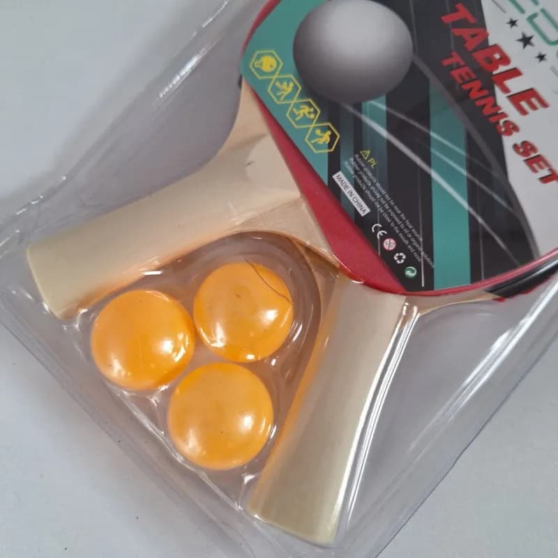 راکت پینگ پنگ وارداتی بسته 2 عددی RP-470 — تصویر ۲