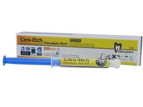 اچ پرسلن مروابن (Cera‑Etch) – سرنگ ۳ میلی‌لیتری