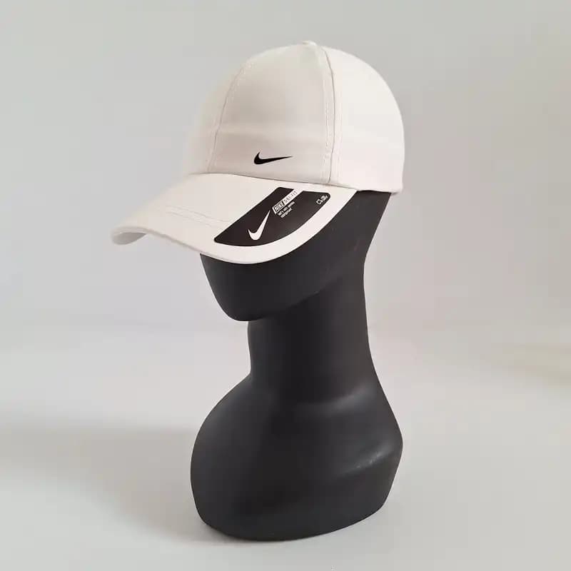 کلاه ورزشی شمعی نایک سفید DRI-FIT