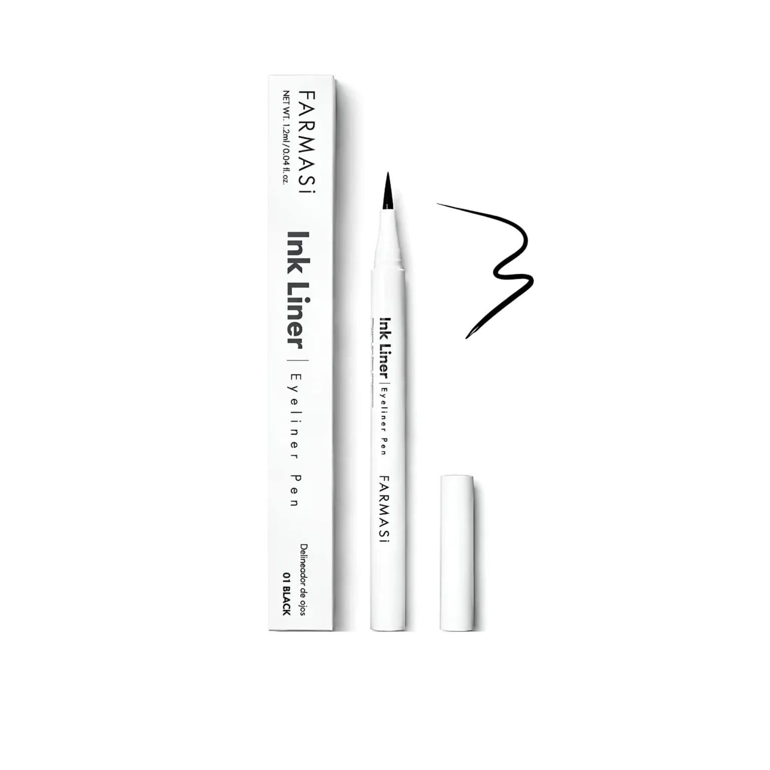 خط چشم ماژیکی ضد آب برند فارماسی مدل farmasi ink Liner Eyeliner