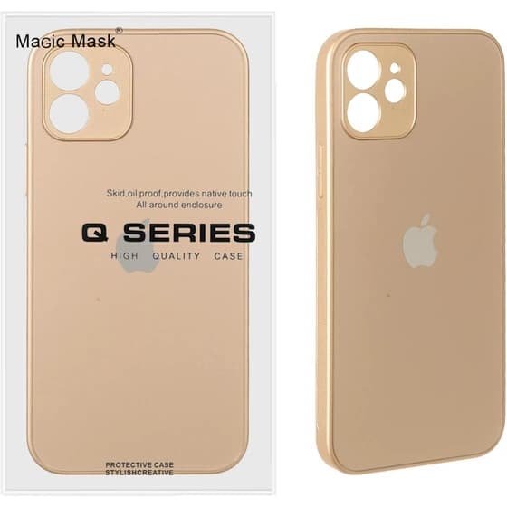 قاب اورجینال PVD ضدخش Magic Mask طلایی مناسب برای آیفون 12پرو مکس کدk23912