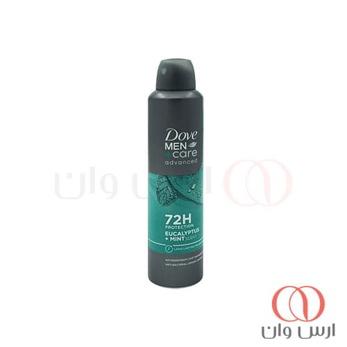 اسپری ضد تعریق مردانه داو Dove رايحه اكاليپتوس و نعناع حجم 250 میل — تصویر ۲