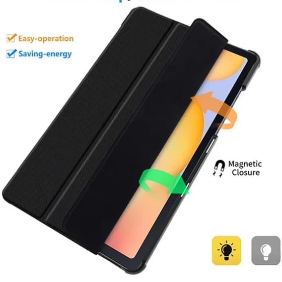 کیف کلاسوری مدل اسمارت مناسب برای تبلت سامسونگ Galaxy tab A7 T505 – قرمز کدk23922 — تصویر ۳