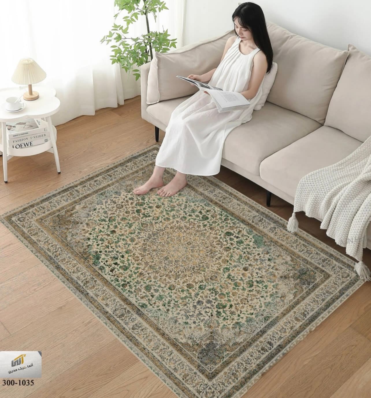 روفرشی طرح سنتی کد CRUG-TRA-383