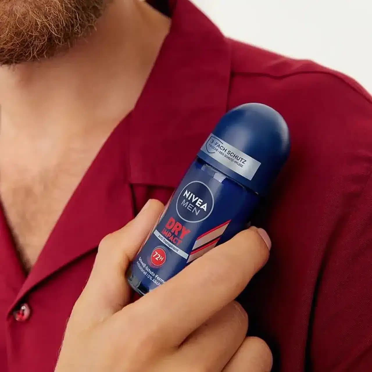 مام رولی نیوا Nivea مردانه مدل Dry Impact حجم 50 میل — تصویر ۴