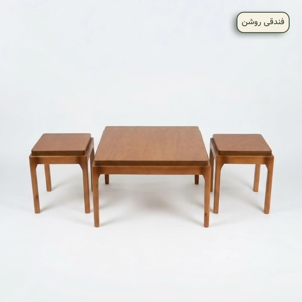 میز جلو مبلی و عسلی مدل نگین — تصویر ۵
