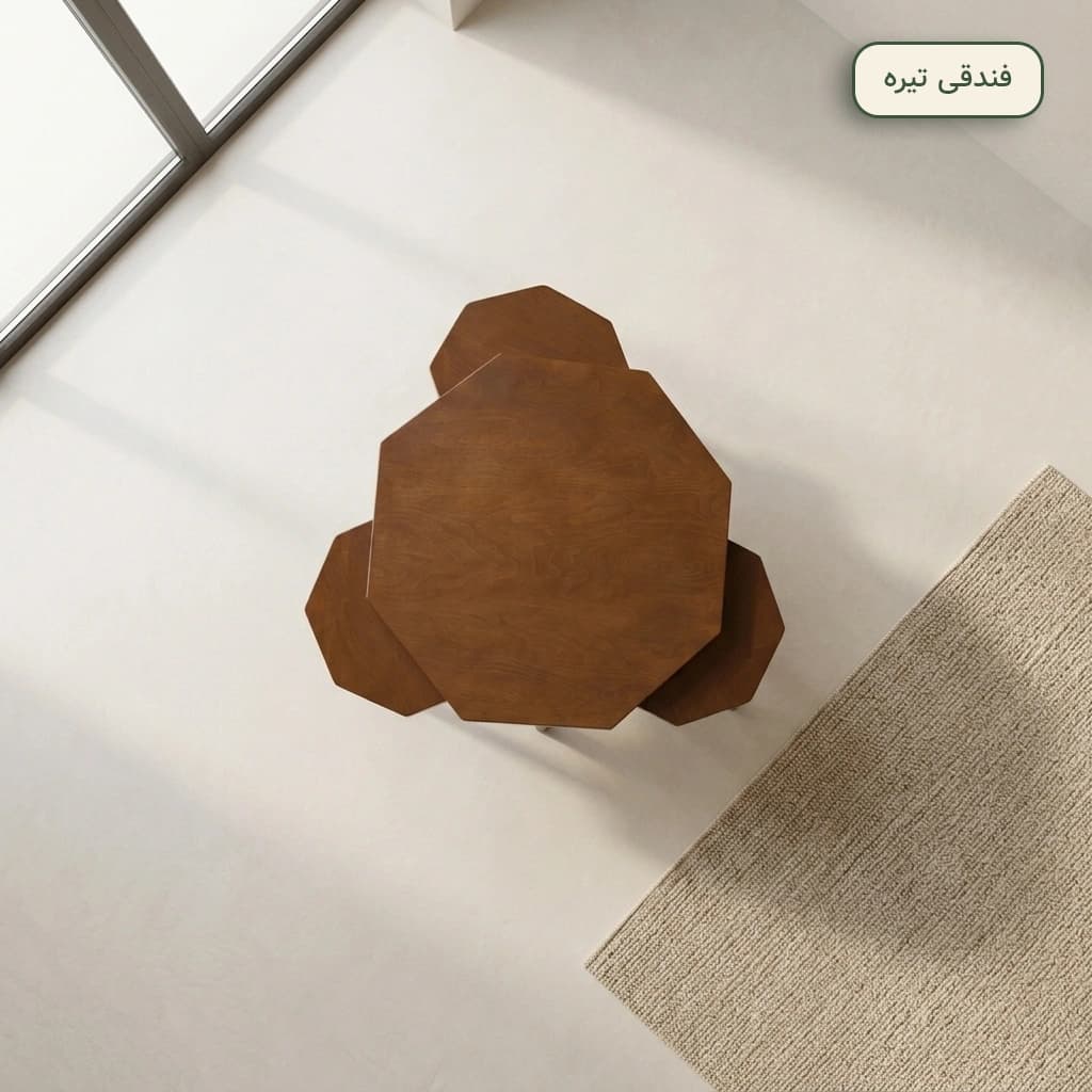 میز جلو مبلی و عسلی مدل ۸ ضلعی — تصویر ۵
