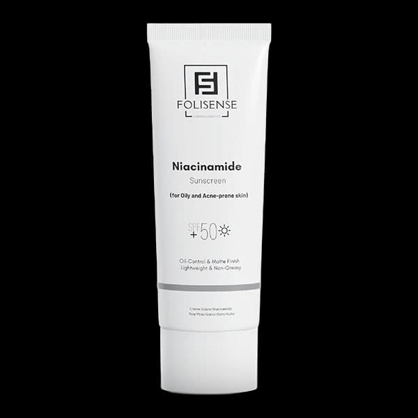 ضد آفتاب نياسين آميد SPF50 مناسب پوست چرب 40 ميل – فولي سنس