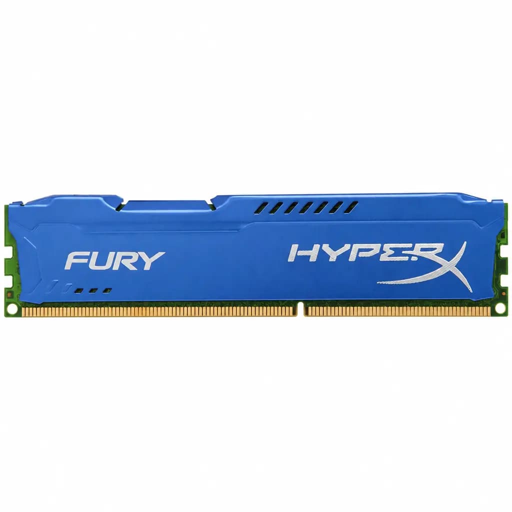 رم کامپیوتر کینگستون تک کاناله ۸ گیگابایت DDR3 1600MHz CL22 مدل Hyper FURY