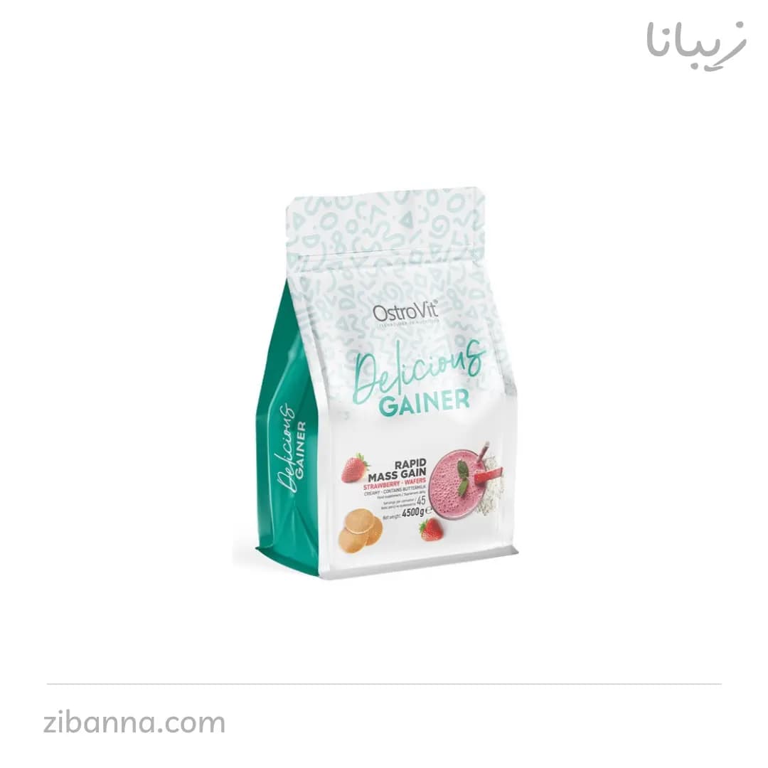 مس گینر استرویت 5 کیلویی OstroVit GAIN LICIOUS Mass Gainer — تصویر ۵