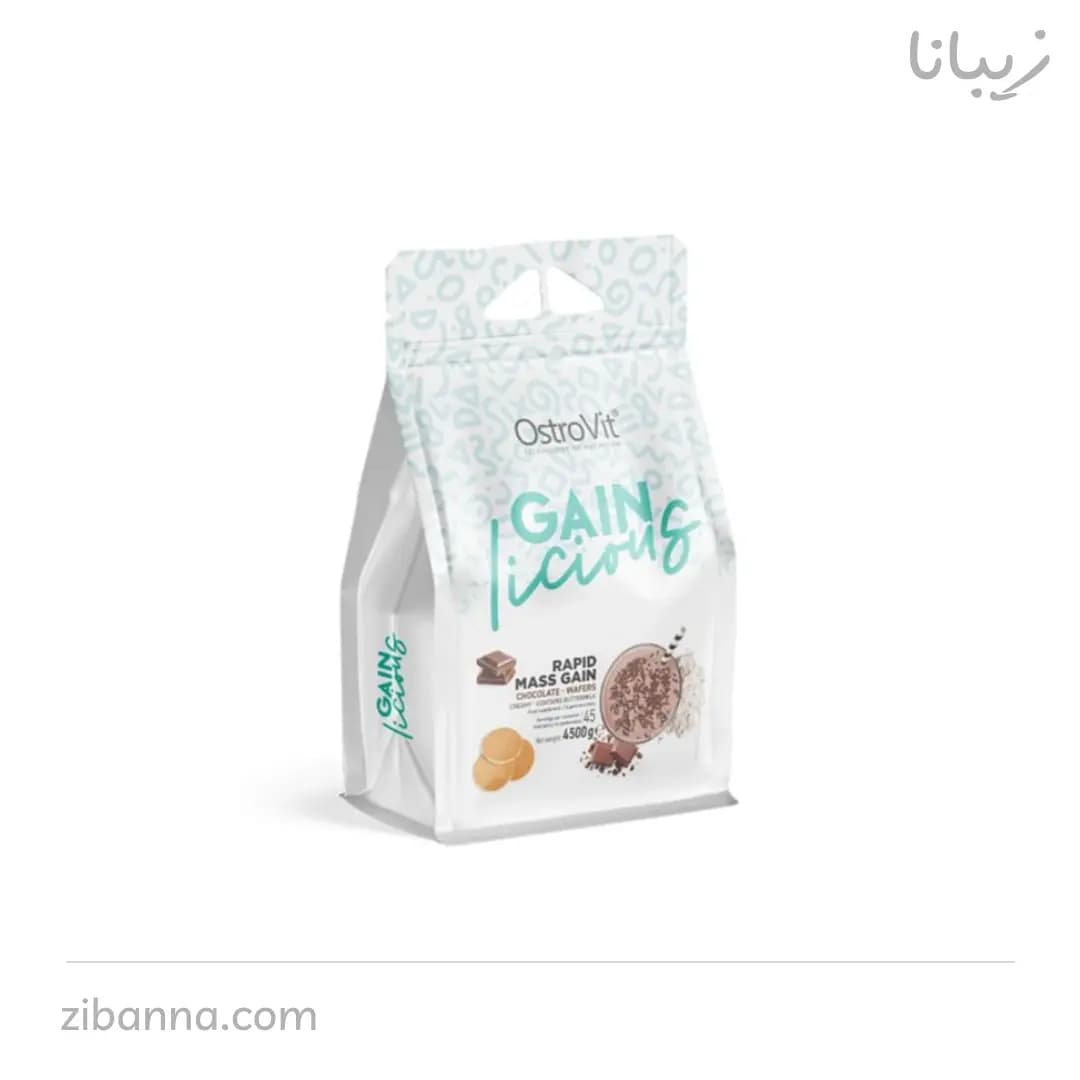 مس گینر استرویت 5 کیلویی OstroVit GAIN LICIOUS Mass Gainer — تصویر ۷