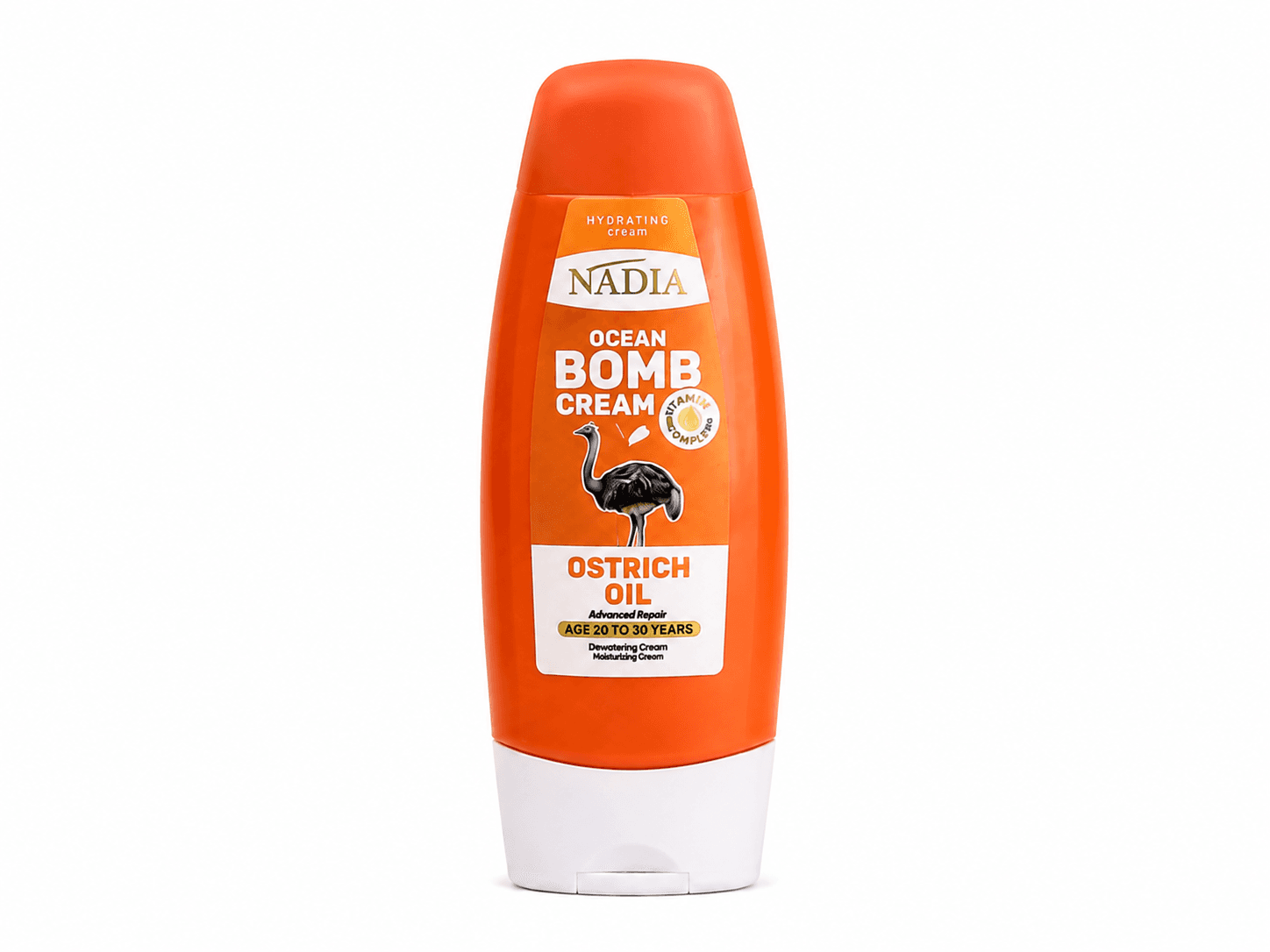 کرم مرطوب‌کننده نادیا Ocean Bomb مدل Ostrich Oil (روغن شترمرغ)