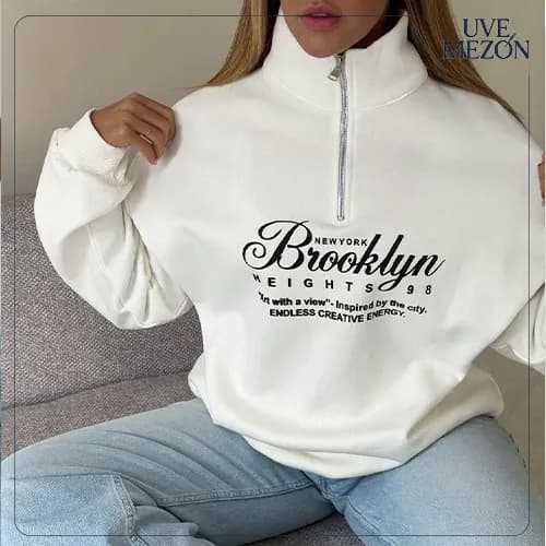 دورس نیم زیپ Brooklyn زنانه — تصویر ۵