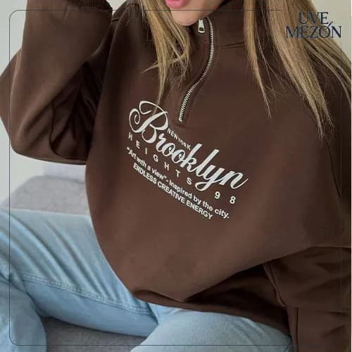 دورس نیم زیپ Brooklyn زنانه — تصویر ۴