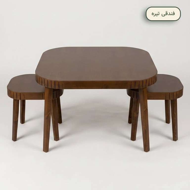 میز جلو مبلی و عسلی مدل آجری — تصویر ۴