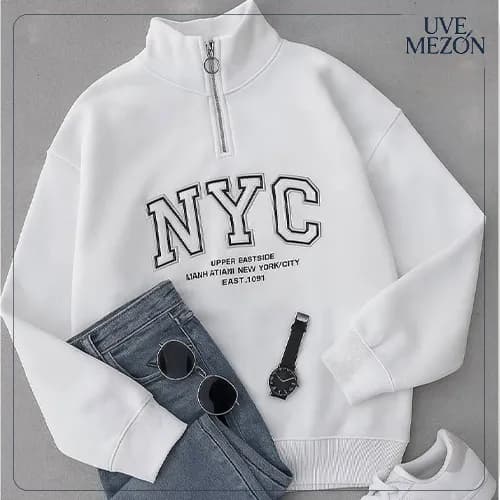 دورس نیم زیپ NYC زنانه — تصویر ۳