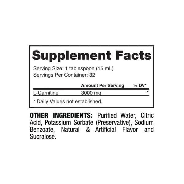 ال کارنیتین دراگون فارما DRAGON PHARMA L-CARNITINE 3000 — تصویر ۲