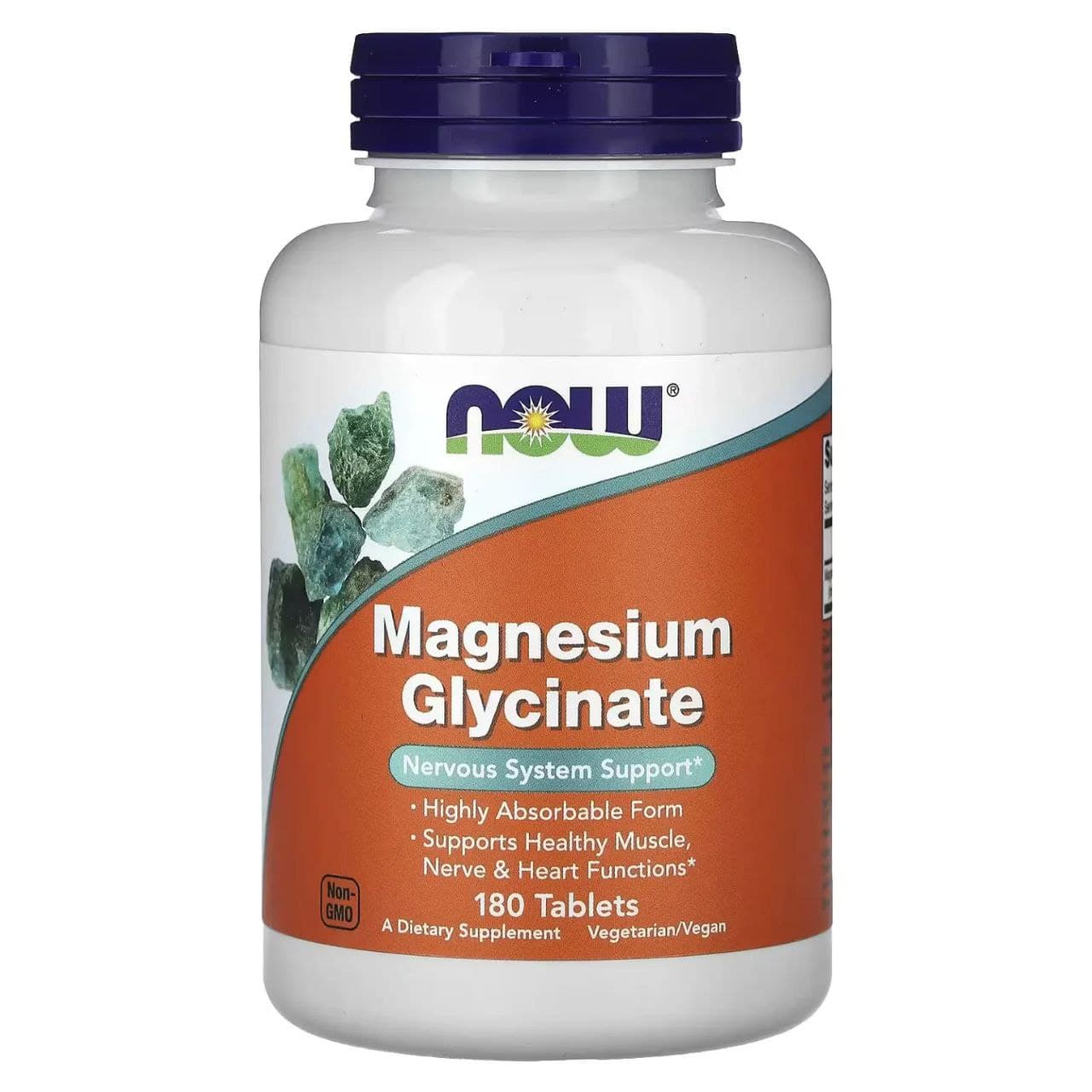 قرص منیزیم گلیسینات NOW – Magnesium Glycinate