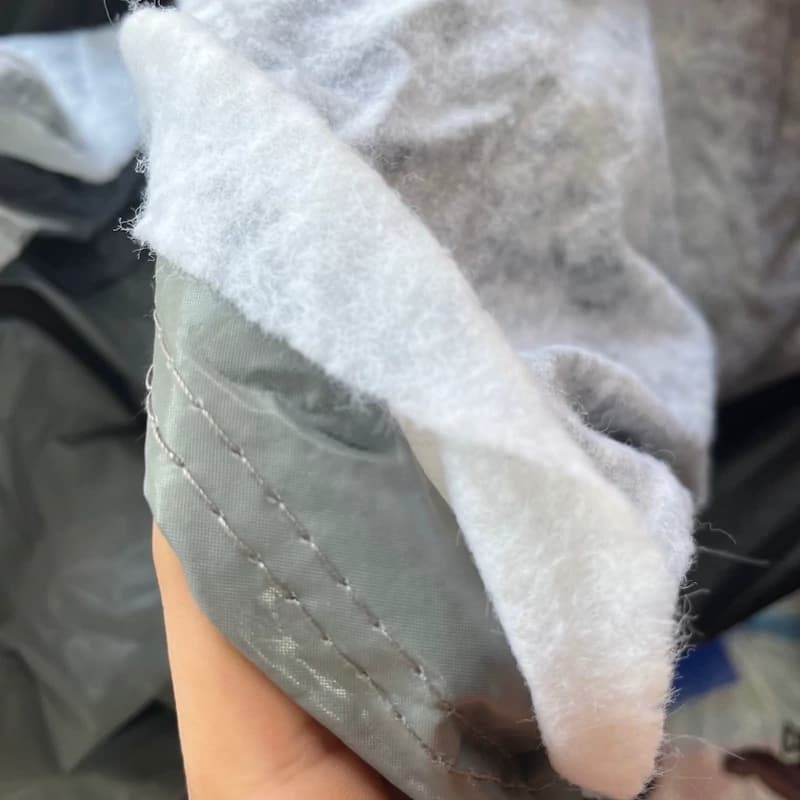 چادر خودرو کرک دار مناسب برای شاهین توربو با فیلم محصول — تصویر ۳
