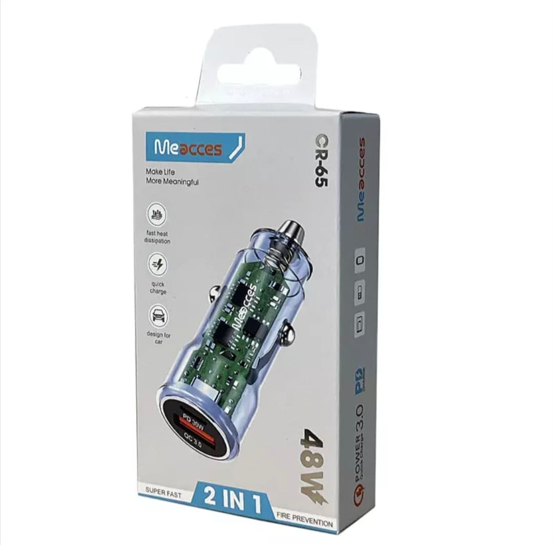 فندکی ماشین 48 وات می اکسس CR-65 اصل و باکیفیت — تصویر ۷