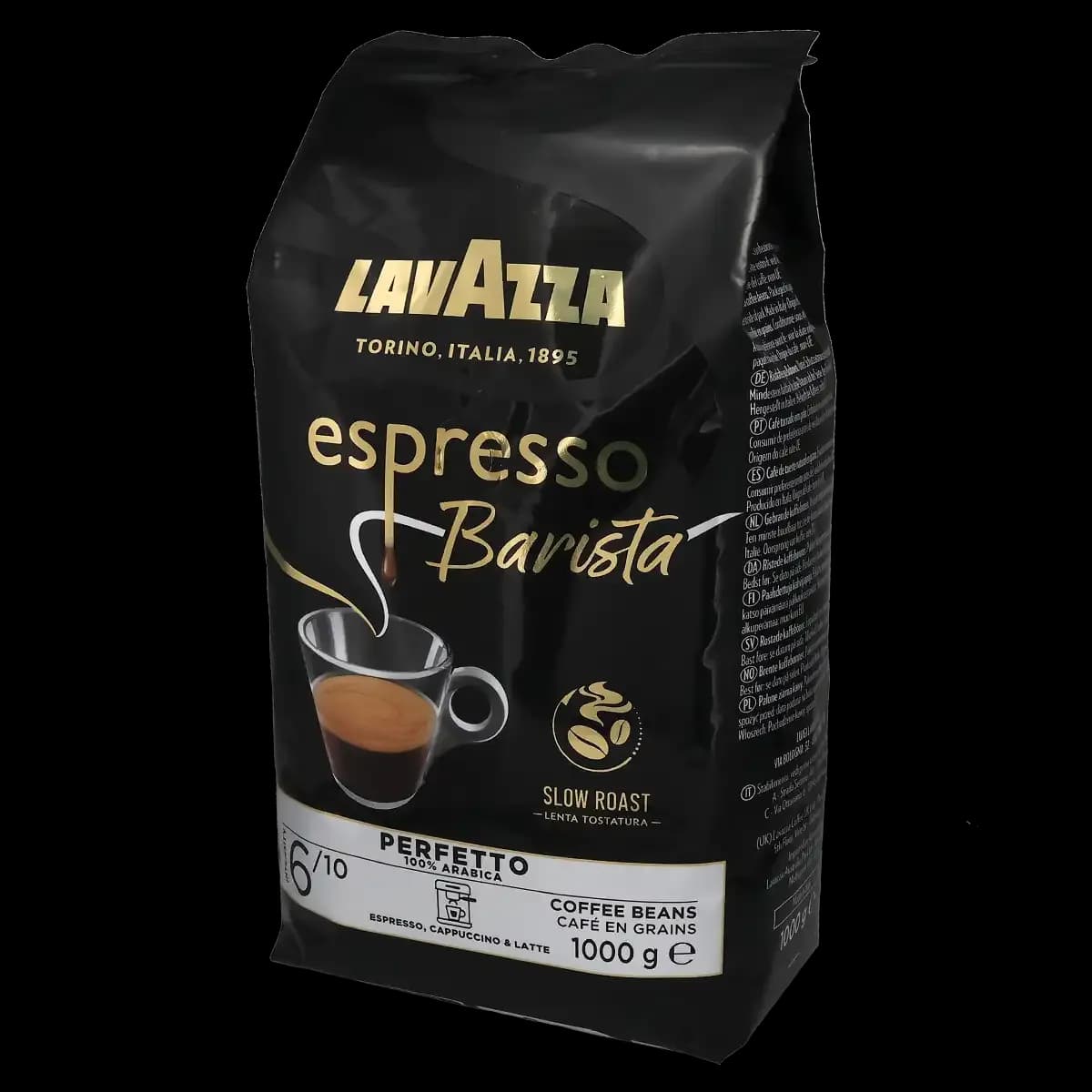دان قهوه لاوازا اسپرسو باریستا پرفتو ۱ کیلوگرمی | Lavazza Espresso Barista Perfetto تاریخ انقضا 2027/10/30