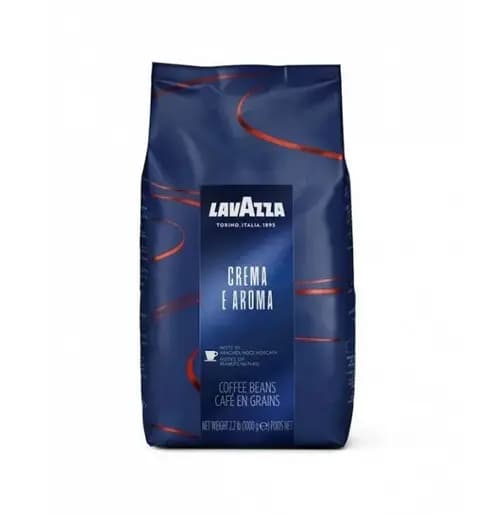 قهوه دان لاوازا کرما ای آروما آبی ۱ کیلویی | Lavazza Crema e Aroma 1kg تاریخ انقضا 2027/12/30 — تصویر ۵