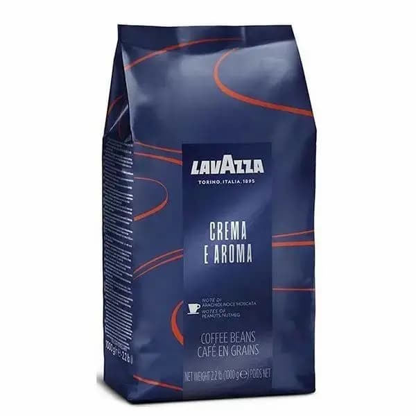 قهوه دان لاوازا کرما ای آروما آبی ۱ کیلویی | Lavazza Crema e Aroma 1kg تاریخ انقضا 2027/12/30 — تصویر ۴
