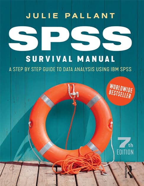 کتاب SPSS Survival Manual (راهنمای بقا در SPSS) نسخه انگلیسی PDF | جولی پالانت