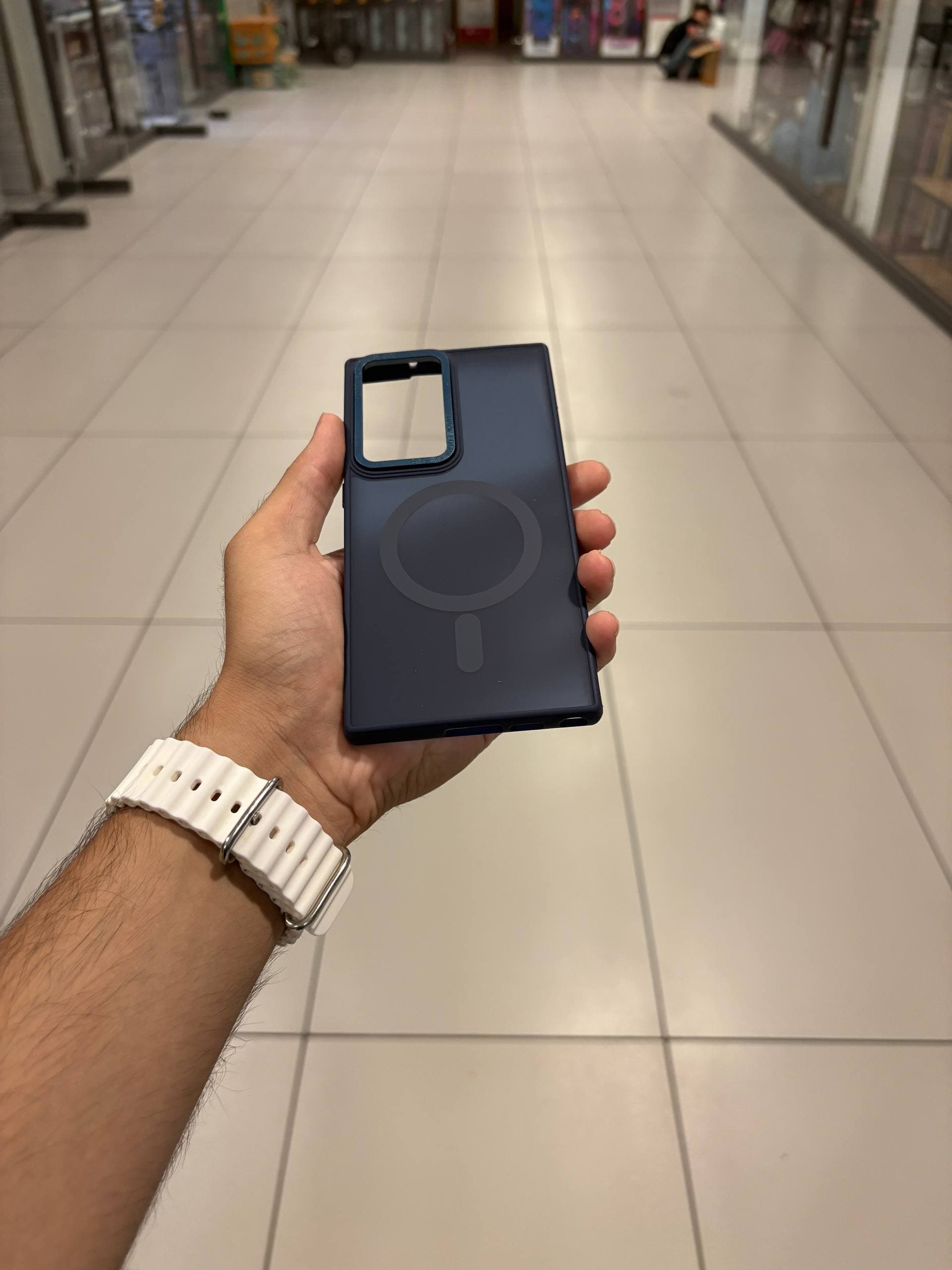 قاب گوشی پشت مات مگ‌ سیف دار — تصویر ۵
