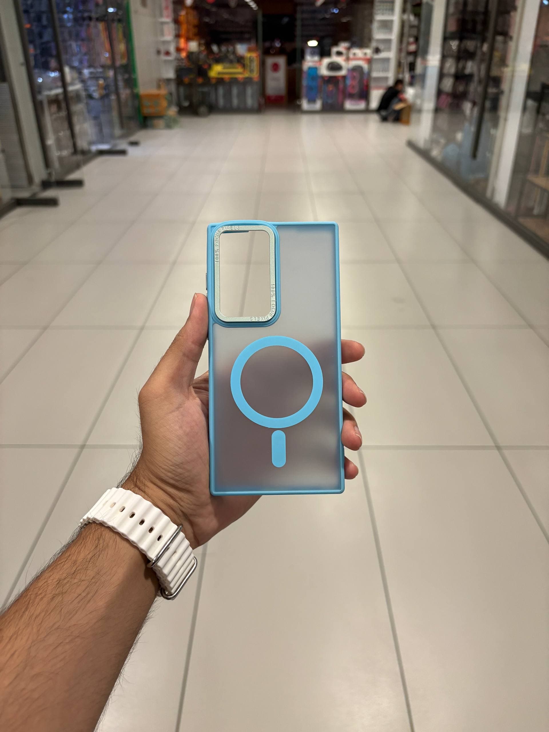 قاب گوشی پشت مات مگ‌ سیف دار — تصویر ۸