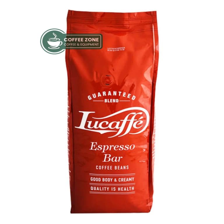 دان قهوه لوکافه اسپرسو بار ۱ کیلوگرم (Lucaffè Espresso Bar Coffee Beans 1kg) تاریخ انقضا 2027/09/01