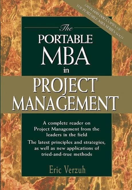 کتاب مدیریت پروژه MBA قابل حمل نسخه PDF انگلیسی