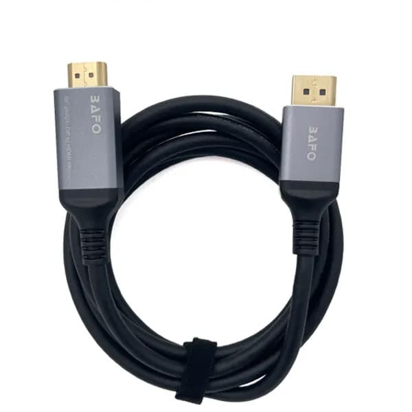 کابل Display به HDMI 8K@60Hz بافو مدل BAFO BF-2682C طول 2 متر — تصویر ۲