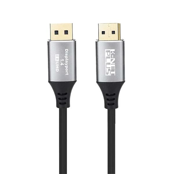 کابل ۱٫۴ DisplayPort کی نت پلاس مدل KP-CDP1430 طول 3 متر