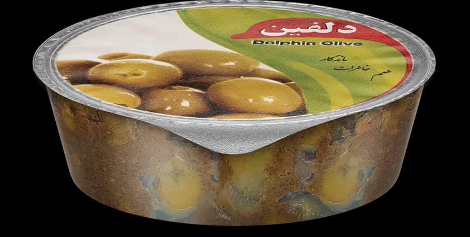 زیتون پرورده ممتاز ترش تک نفره گرد 65 گرم — تصویر ۲