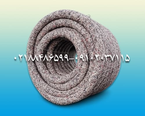 لوله زهکشی پی وی سی 100 میلیمتر الیاف دار