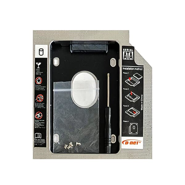 مبدل کدی 12.7mm FAT دی نت مدل D-NET HDD CADDY — تصویر ۳