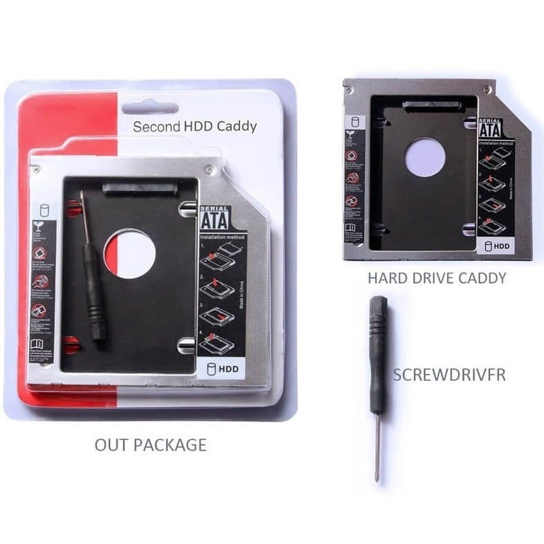 مبدل کدی 12.7mm FAT دی نت مدل D-NET HDD CADDY — تصویر ۲