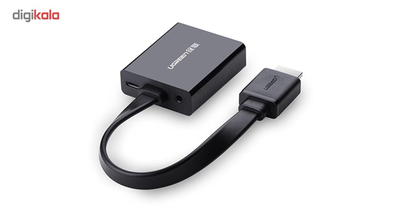 مبدل HDMI به VGA و انتقال صدا 3.5 میلی متری یوگرین مدل UGREEN MM103-40248 — تصویر ۲