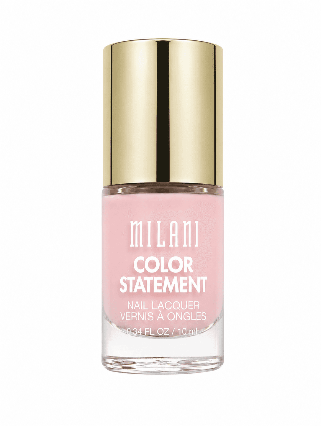 لاک ناخن Milani Color Statement با حجم ۱۰ میلیلیتر صورتی کم رنگ
